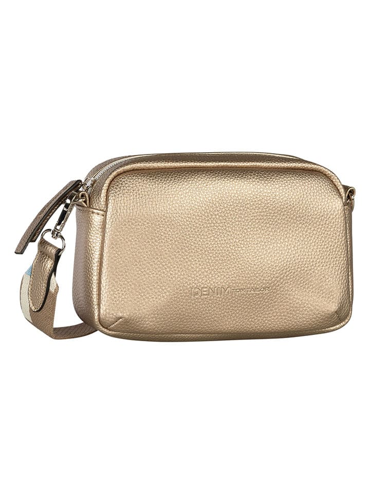 Tom Tailor Torebka "Sada" w kolorze złotym - 19 x 14 x 8 cm rozmiar: onesize