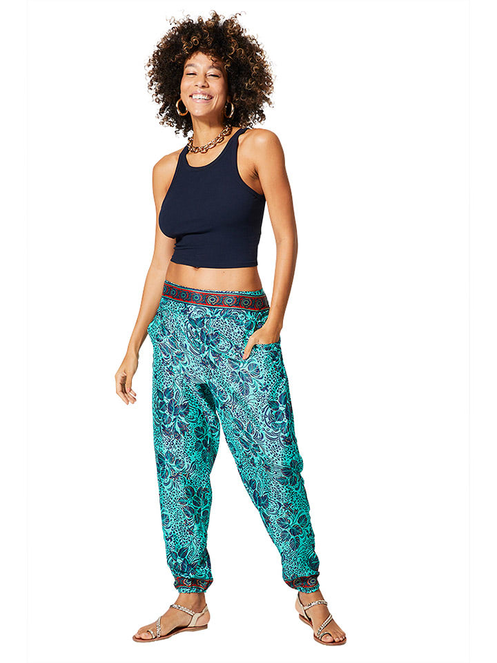 Ipanima Spodnie w kolorze turkusowym rozmiar: 34/36