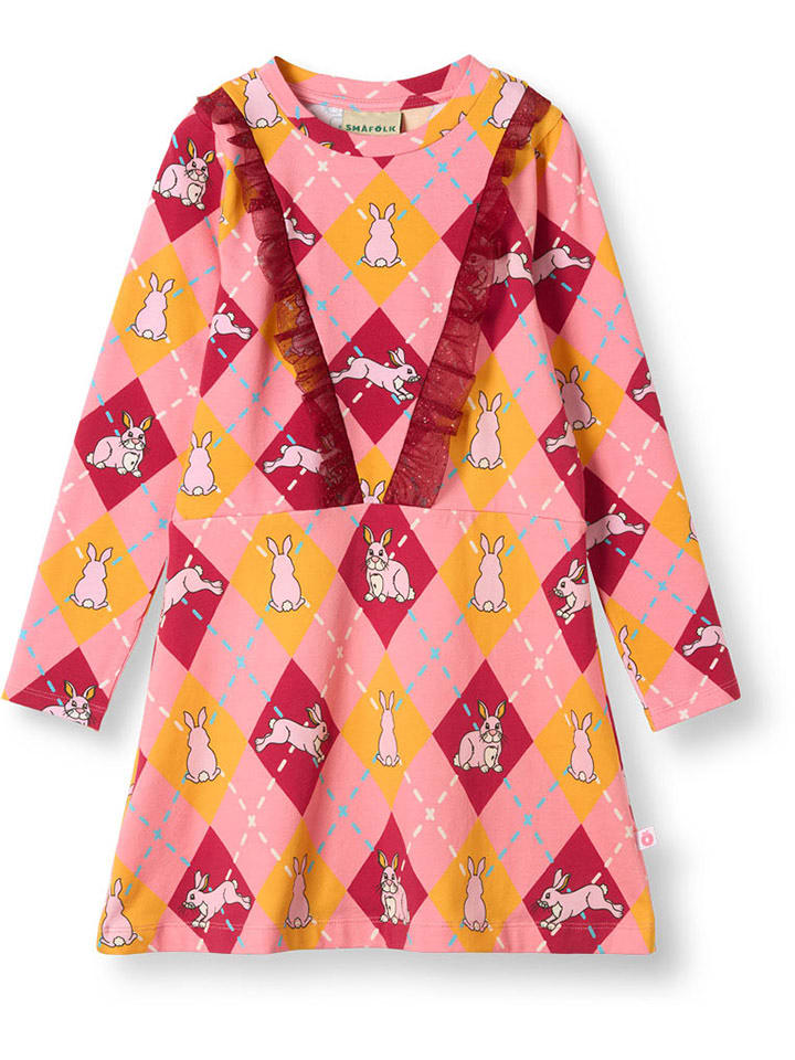 Småfolk Sukienka "Mollie" w kolorze jasnoróżowym rozmiar: 110/116