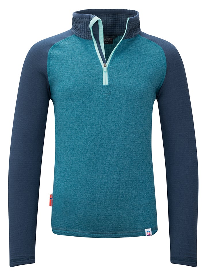 Trollkids Koszulka funkcyjna "Rauland" w kolorze turkusowym rozmiar: 92