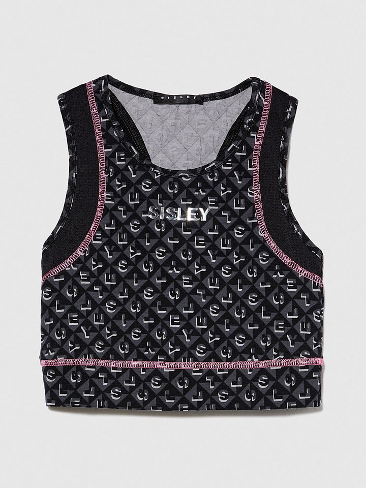 Sisley Top w kolorze czarnym rozmiar: 160