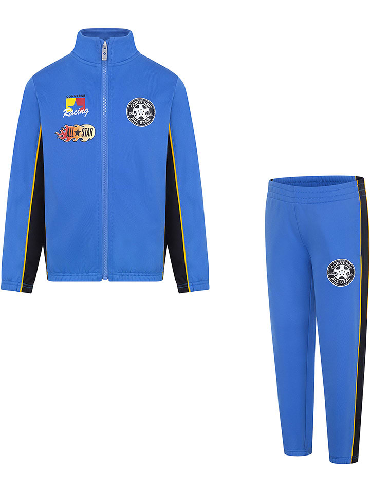 Converse 2-częściowy strój sportowy w kolorze niebieskim rozmiar: 116/122