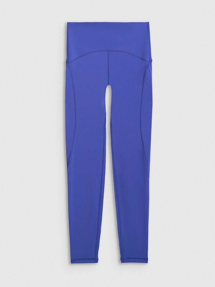 4F Legginsy sportowe w kolorze niebieskim rozmiar: XS