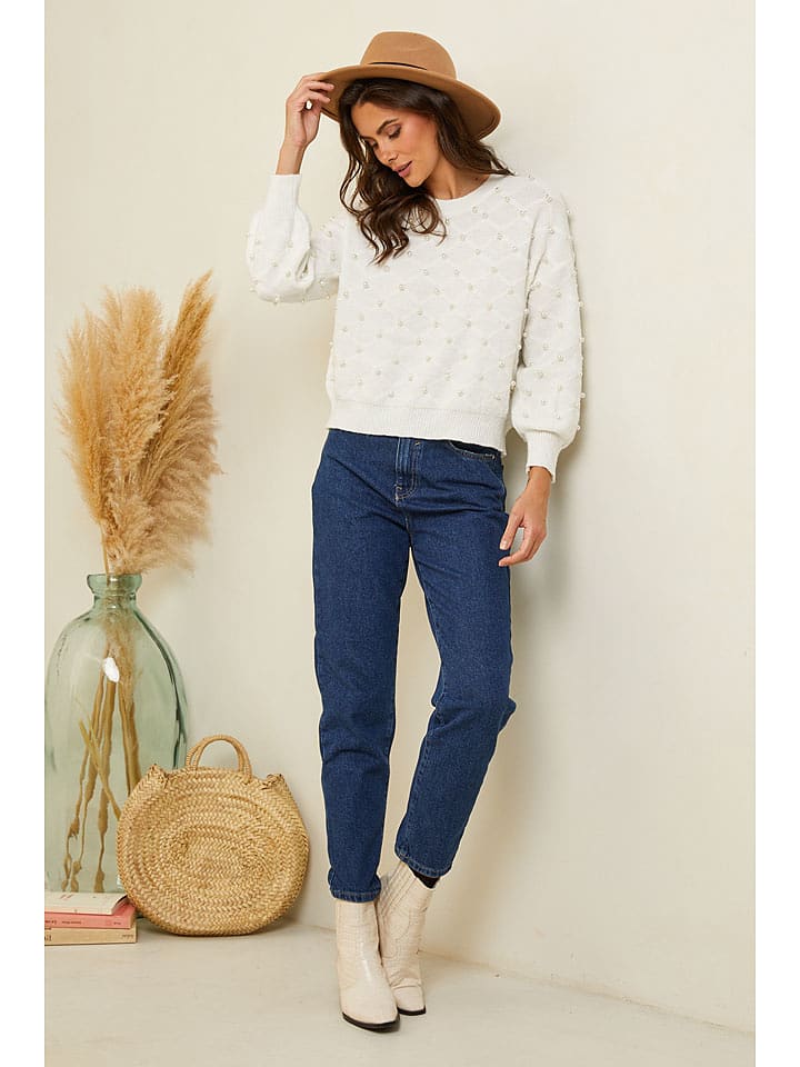 Soft Cashmere Sweter w kolorze białym rozmiar: 34/36