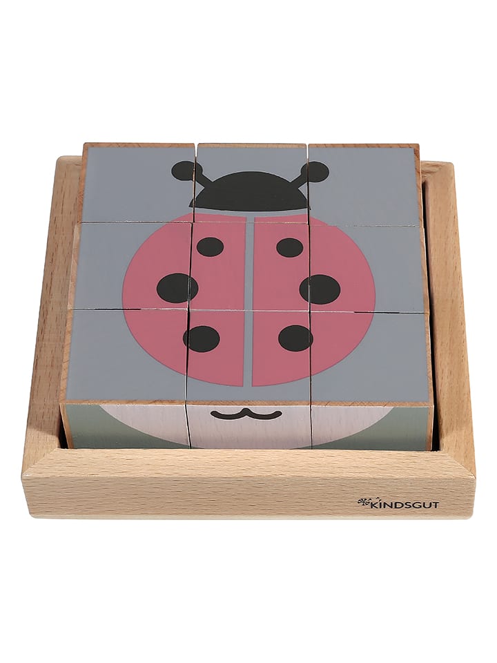 Kindsgut 9-częściowe puzzle "Animals" - 12 m+ rozmiar: onesize