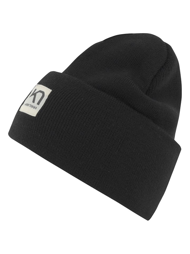 KARI TRAA Czapka "Røthe" w kolorze czarnym rozmiar: onesize