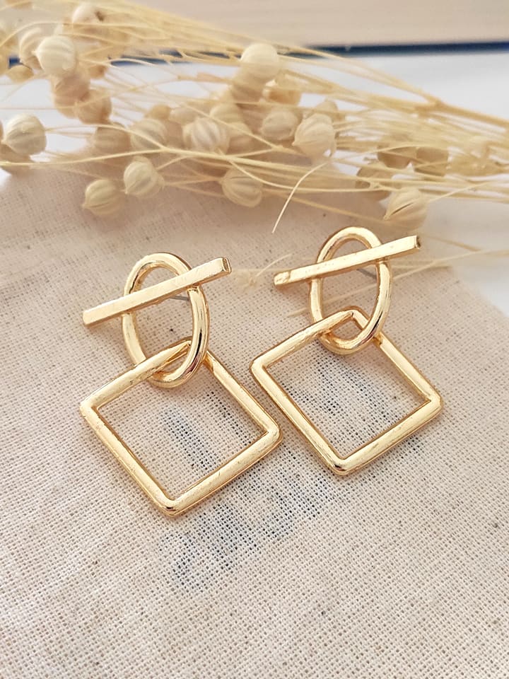 atelier MIU Pozłacane kolczyki-wkrętki rozmiar: onesize