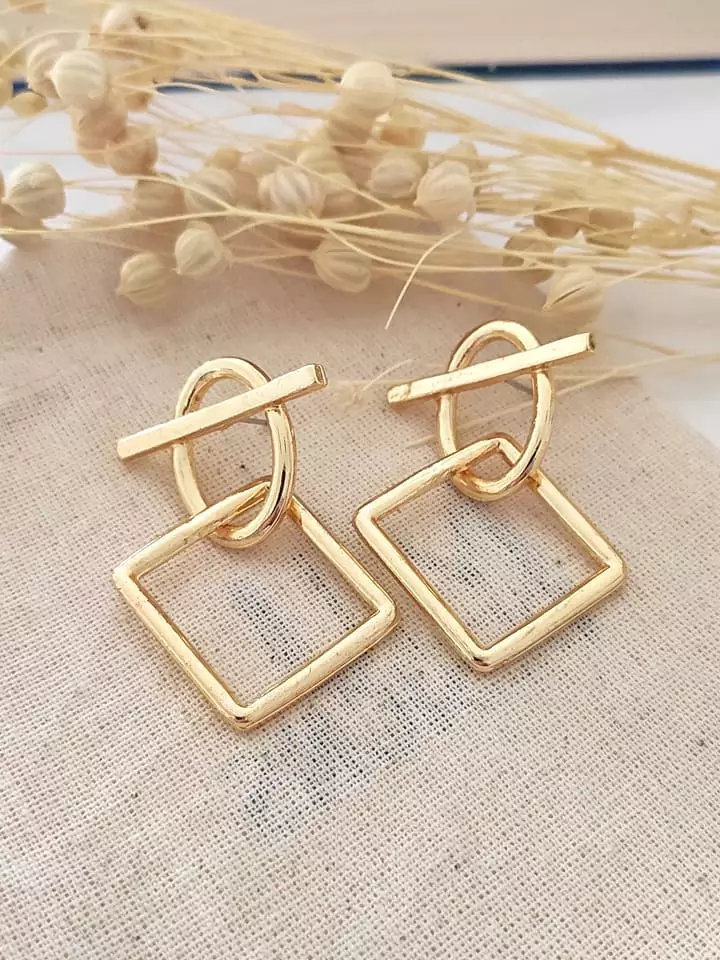 atelier MIU Pozłacane kolczyki-wkrętki rozmiar: onesize