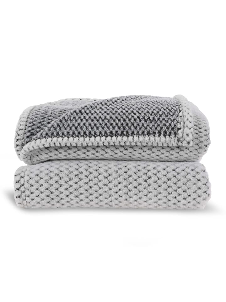 Sagaform Pled "Alba" w kolorze jasnoszarym - 170 x 130 cm rozmiar: onesize