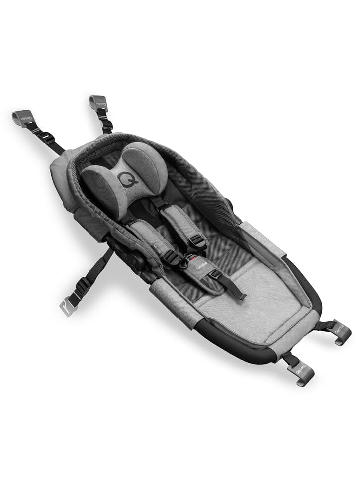 Qeridoo Fotelik-nosidełko w kolorze szarym - grupa 0+ rozmiar: onesize