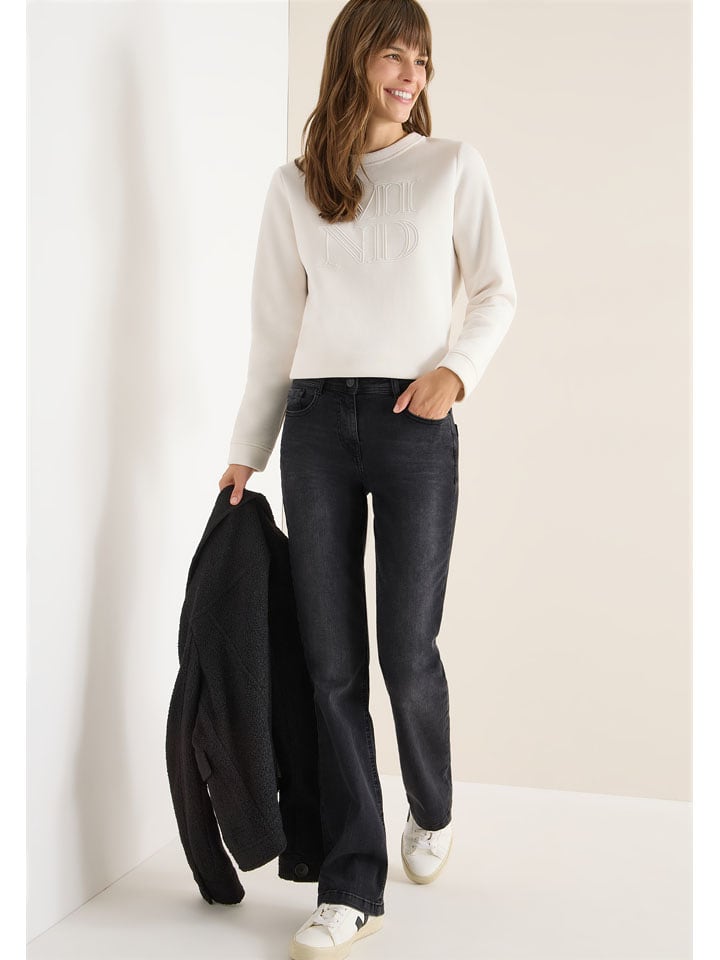 Cecil Dżinsy - Regular fit - w kolorze czarnym rozmiar: W34/L32