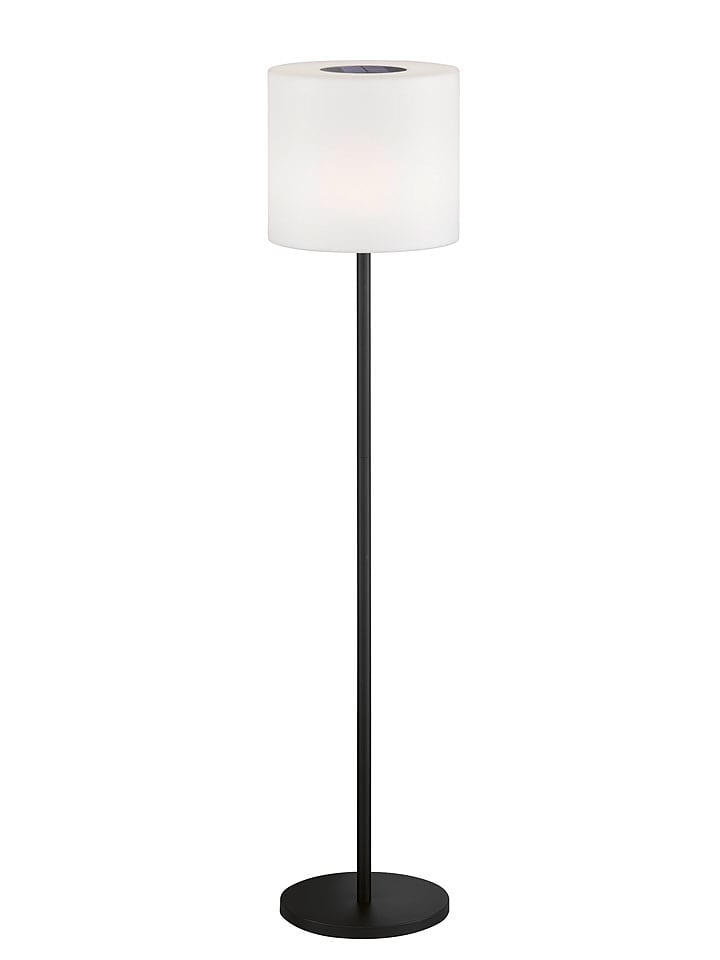 FH Lighting Solarna lampa stojąca LED w kolorze biało-czarnym - wys. 150 cm rozmiar: onesize