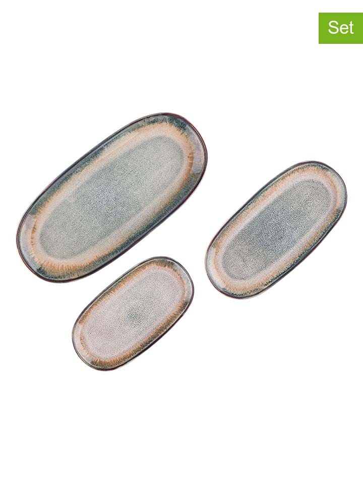 Björn Półmiski (3 szt.) "Genesis" w kolorze szaro-beżowym rozmiar: onesize