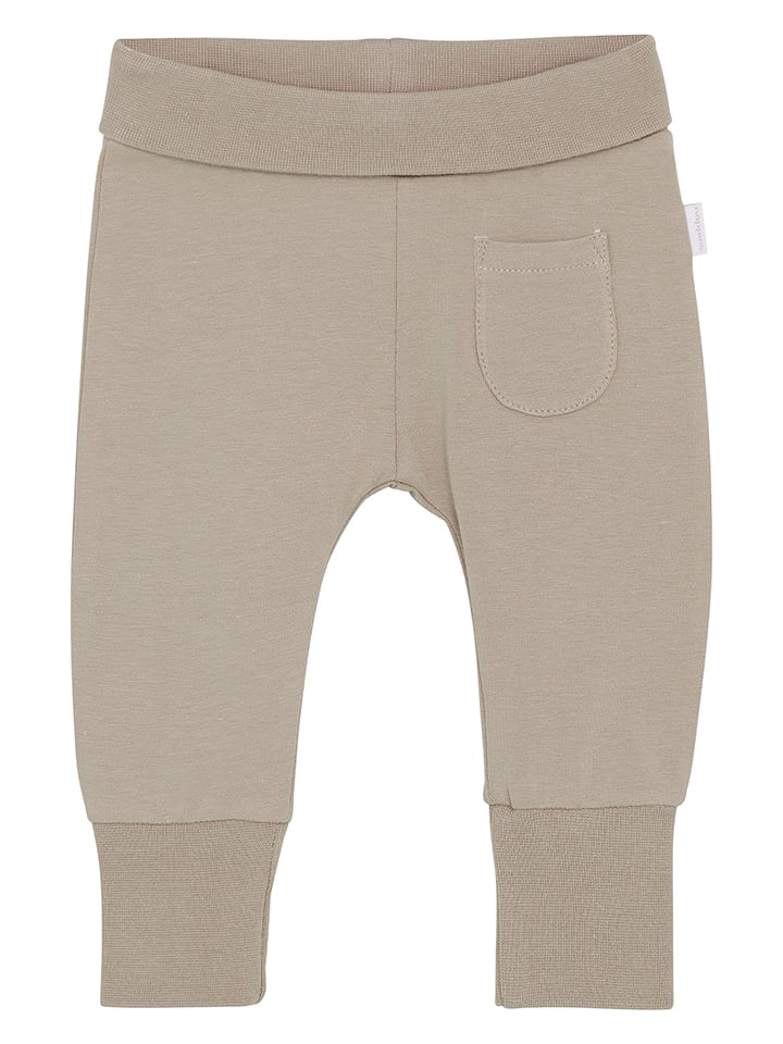 Noppies Spodnie w kolorze jasnobrązowo-szarym rozmiar: 56