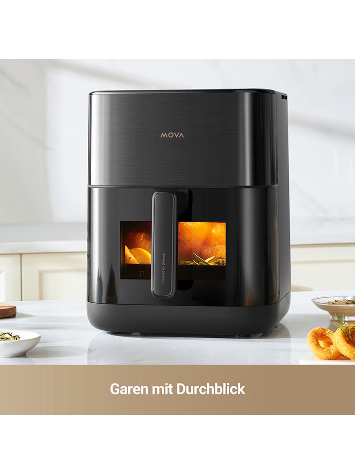 Mova Frytkownica beztłuszczowa w kolorze czarnym rozmiar: onesize