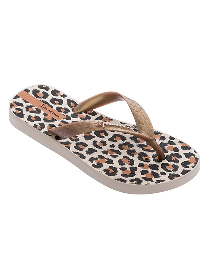 Ipanema Japonki "Classic IX" w kolorze brązowo-beżowym rozmiar: 27/28