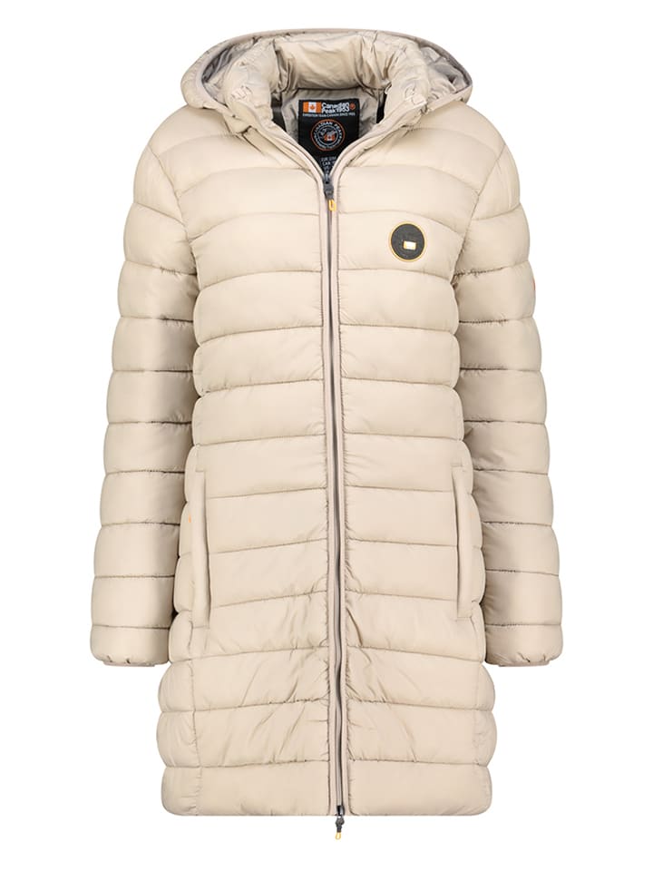 Canadian Peak Płaszcz pikowany "Atikamapeak" w kolorze beżowym rozmiar: S