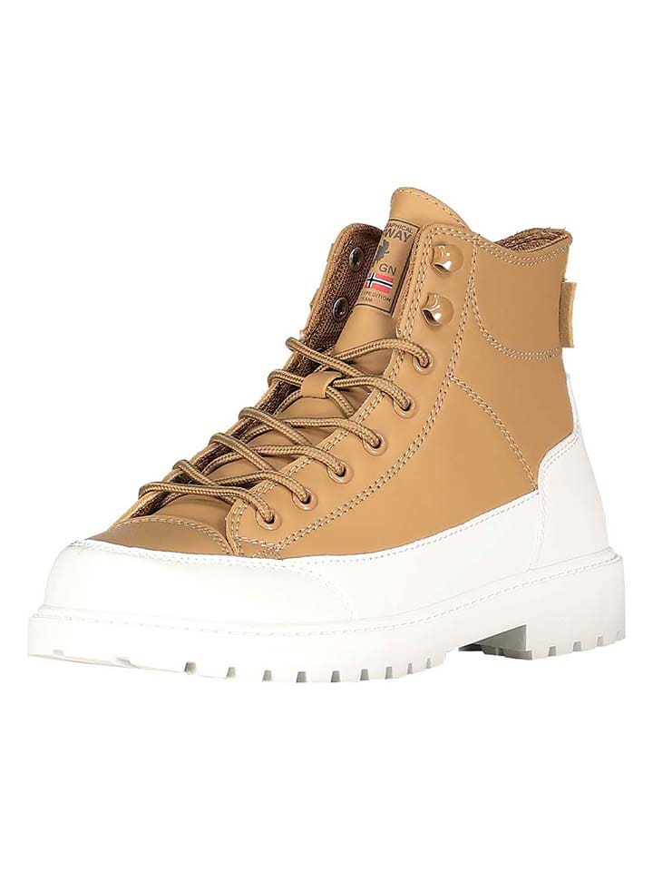 Geographical Norway Botki "Opallad" w kolorze jasnobrązowym rozmiar: 38