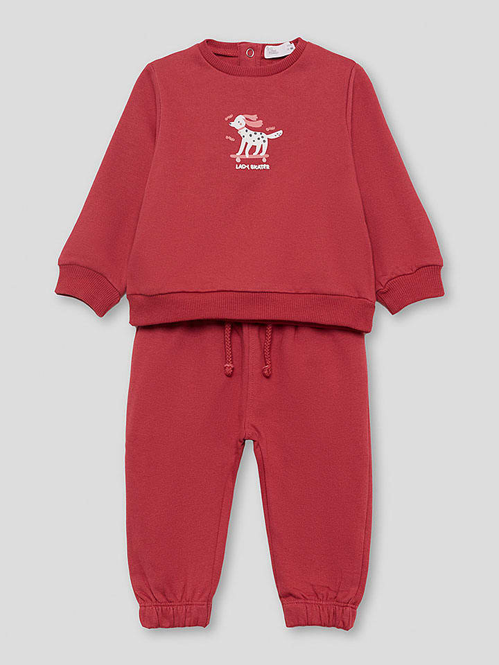 Street MONKEY 2-częściowy zestaw w kolorze czerwonym rozmiar: 68