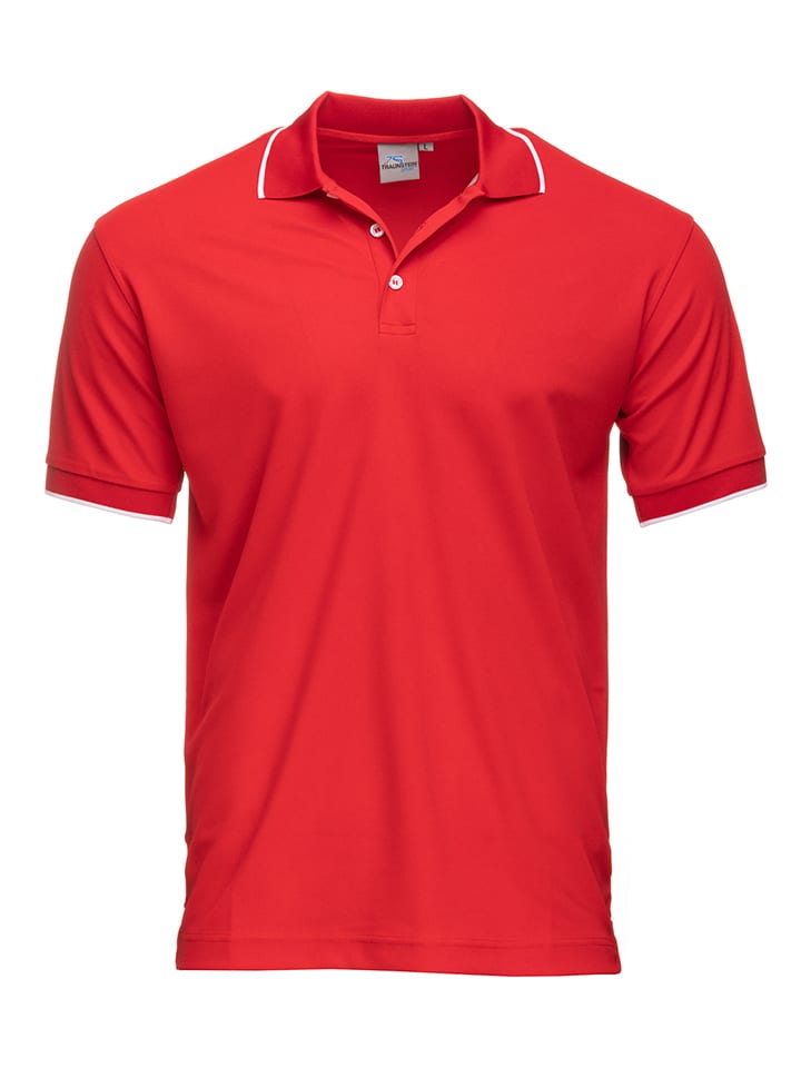 Traunstein Sport Funkcyjna koszulka polo w kolorze czerwonym rozmiar: XL