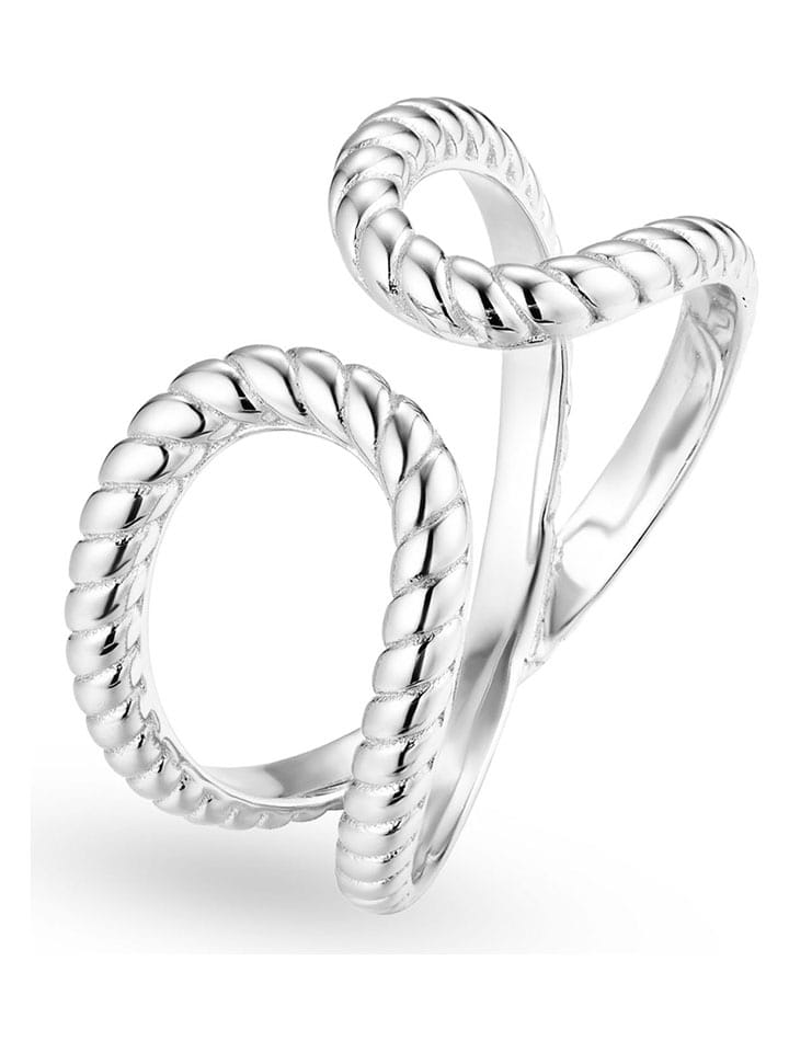 Eclat d'Argent Srebrny pierścionek rozmiar: 58