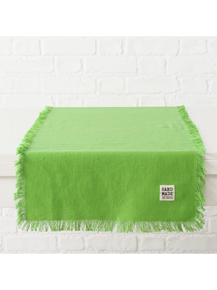 Boltze Bieżnik "Lenea" w kolorze zielonym - 140 x 40 cm rozmiar: onesize