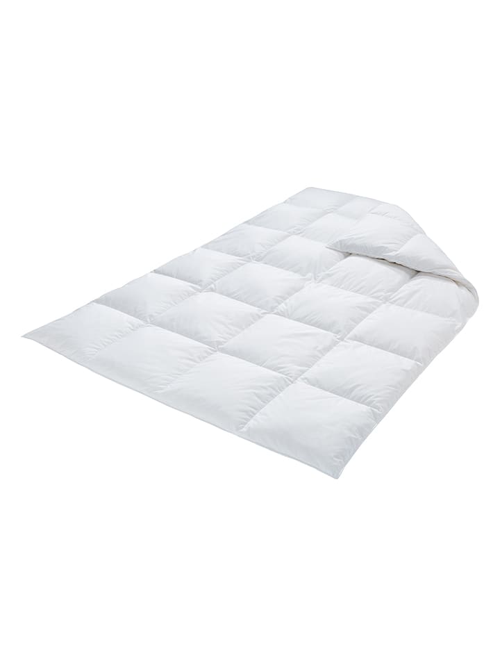 Schäfer Puchowa kołdra zimowa "Bliss" w kolorze białym rozmiar: 135x200 cm