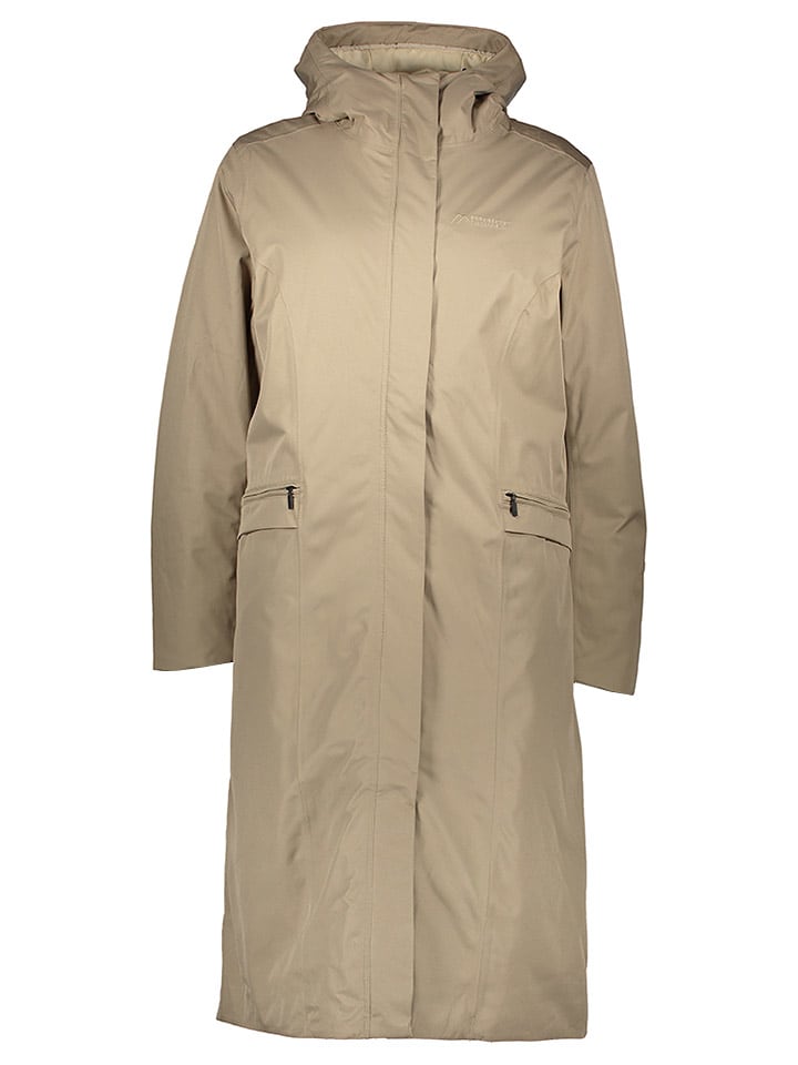 Maier Sports Płaszcz zimowy "Alberte" w kolorze beżowym rozmiar: 40