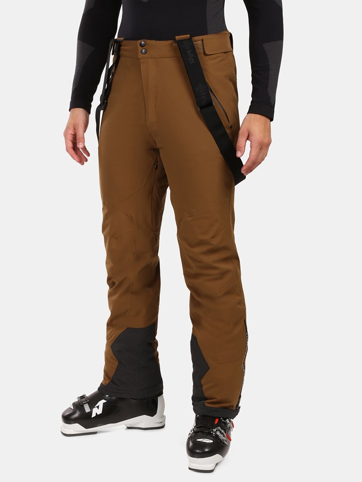 Kilpi Spodnie narciarskie "Methone" w kolorze jasnobrązowym rozmiar: XL