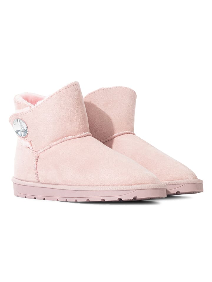 ISLAND BOOT Botki zimowe "Dona" w kolorze jasnoróżowym rozmiar: 38