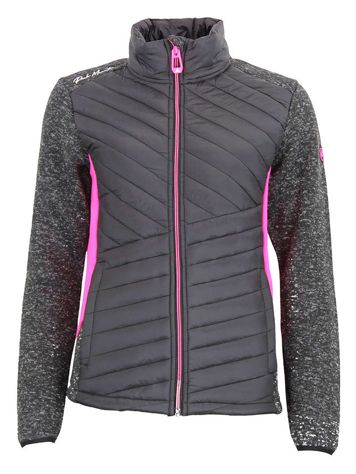Peak Mountain Kurtka polarowa "Apony" w kolorze szarym rozmiar: L