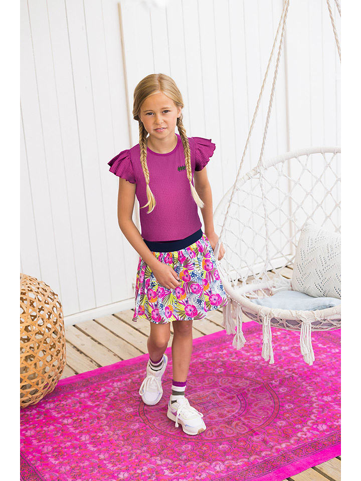 B.Nosy Sukienka w kolorze fioletowym ze wzorem rozmiar: 98