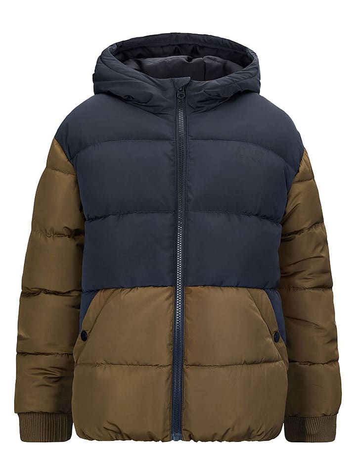 Retour Kurtka pikowana "Guy" w kolorze jasnobrązowo-granatowym rozmiar: 170/176