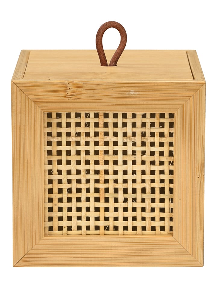 Wenko Pudełko "Allegre" w kolorze jasnobrązowym - 9 x 9 x 9 cm rozmiar: onesize