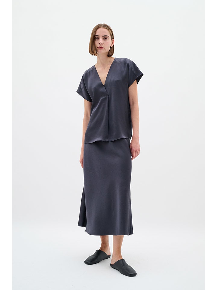 InWear Bluzka w kolorze granatowym rozmiar: 46