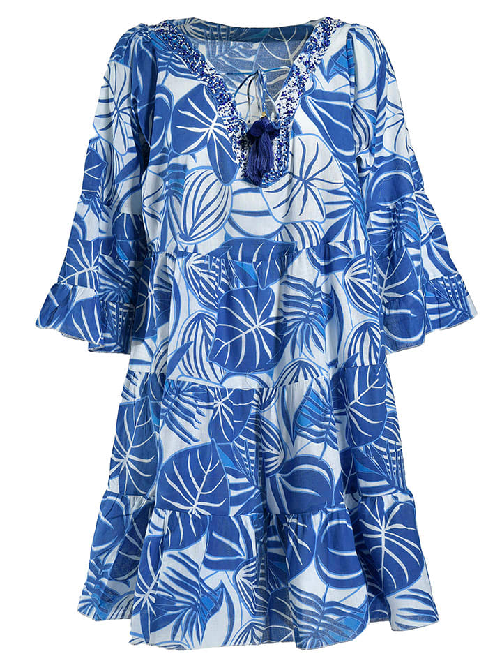 BLE Sukienka w kolorze niebieskim rozmiar: M/L