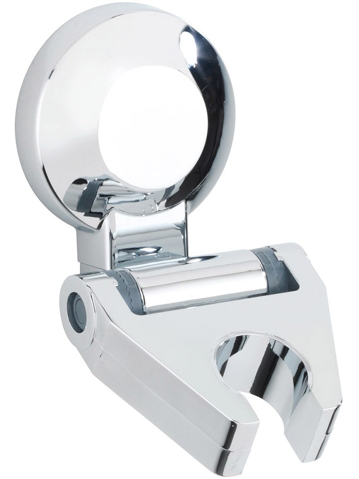 Wenko Uchwyt w kolorze srebrnym na słuchawkę prysznicową - 6 x 8 x 9 cm rozmiar: onesize