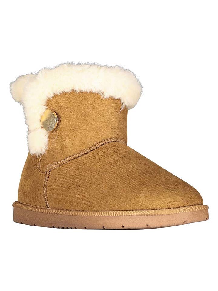 Geographical Norway Botki zimowe "Oneigebout" w kolorze jasnobrązowym rozmiar: 41