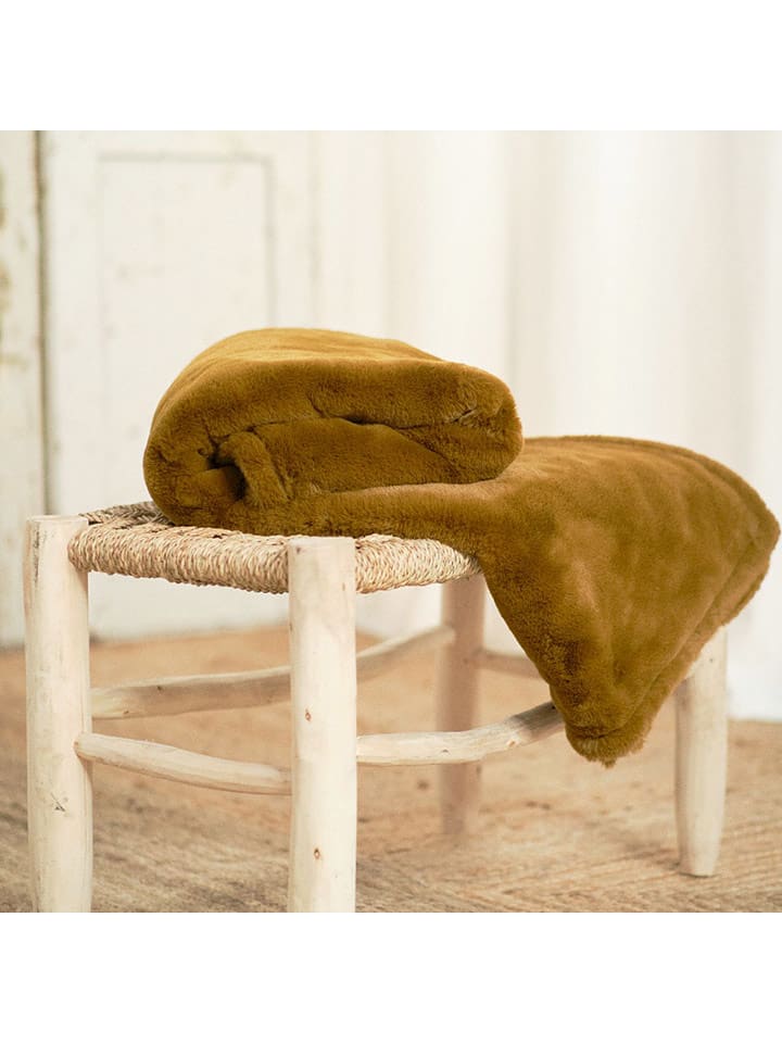 Today Pled "Indies" w kolorze miedzianym - 150 x 125 cm rozmiar: onesize