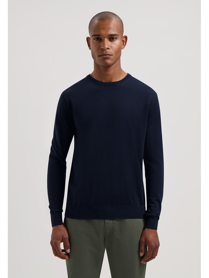 DSTREZZED Wełniany sweter w kolorze granatowym rozmiar: M