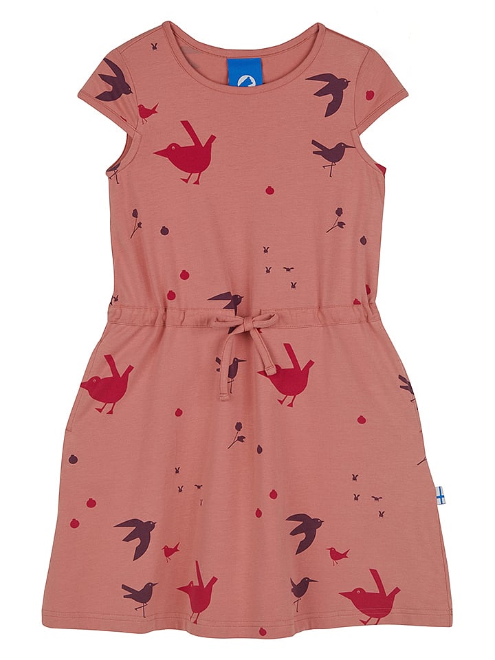 finkid Sukienka "Kirkas" w kolorze jasnoróżowym rozmiar: 100/110