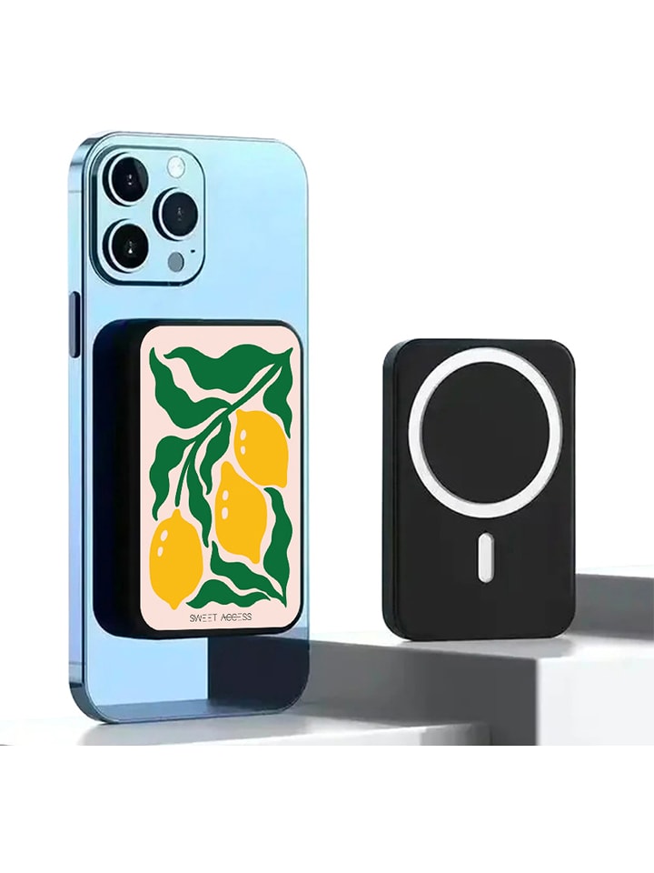 SWEET ACCESS Powerbank w kolorze żółto-czarnym - 10000 mAh rozmiar: onesize