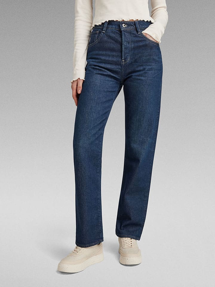 G-Star Dżinsy "Viktoria" - Regular fit - w kolorze granatowym rozmiar: W30/L32