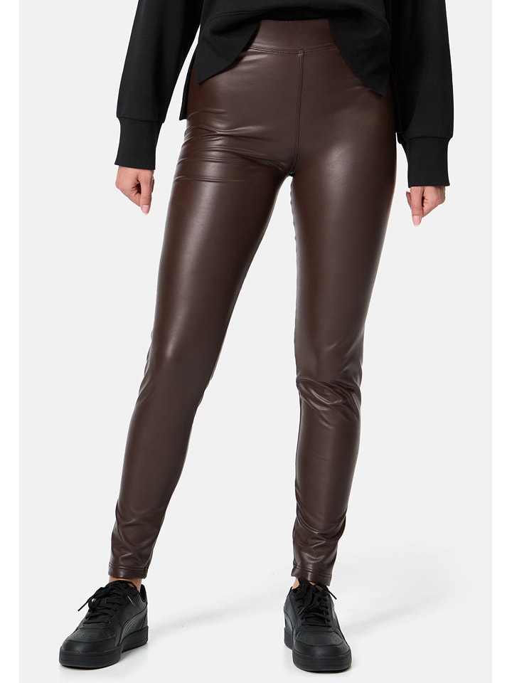 Nur Die Legginsy w kolorze brązowym rozmiar: 36/38