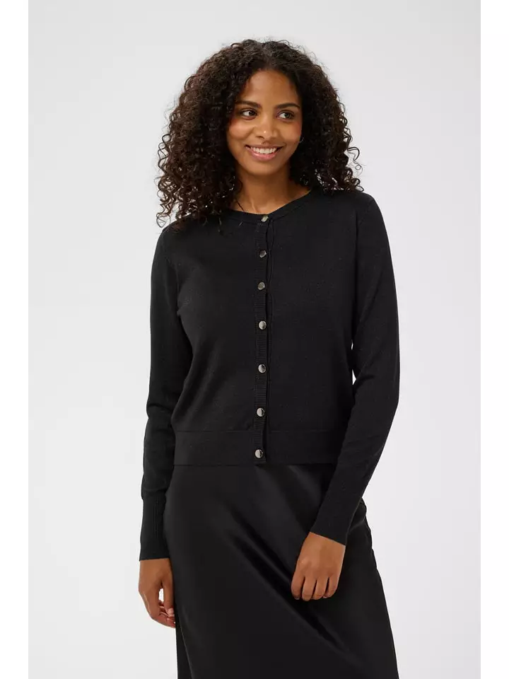 Kaffe Kardigan w kolorze czarnym rozmiar: L