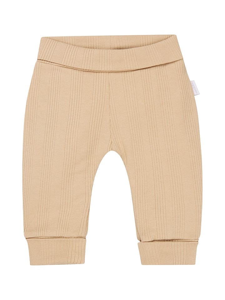 Noppies Spodnie dresowe "Otsego" w kolorze beżowym rozmiar: 80