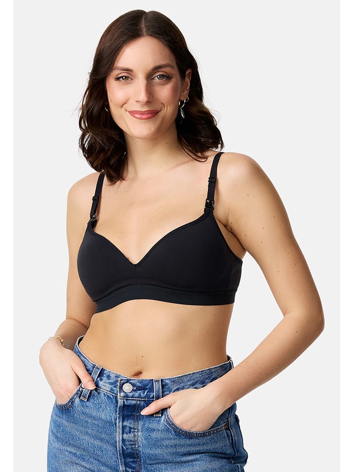 Nur Die Biustonosz w kolorze czarnym do karmienia rozmiar: 90C