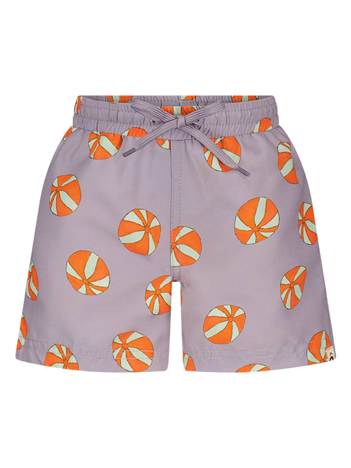 The New Chapter Szorty kąpielowe "Vic" w kolorze fioletowo-pomarańczowym rozmiar: 122/128