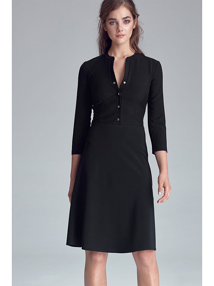 Nife Sukienka w kolorze czarnym rozmiar: 40