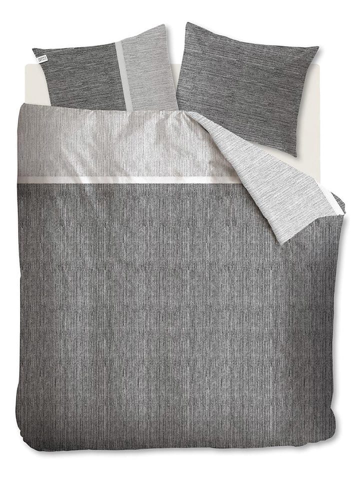 Beddinghouse Komplet pościeli "Amsterdam Loft" w kolorze szarym rozmiar: 135x200 cm